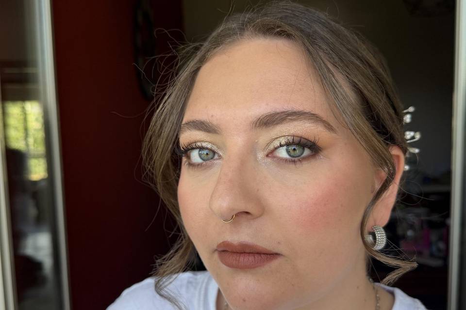 Make-up sposa glam