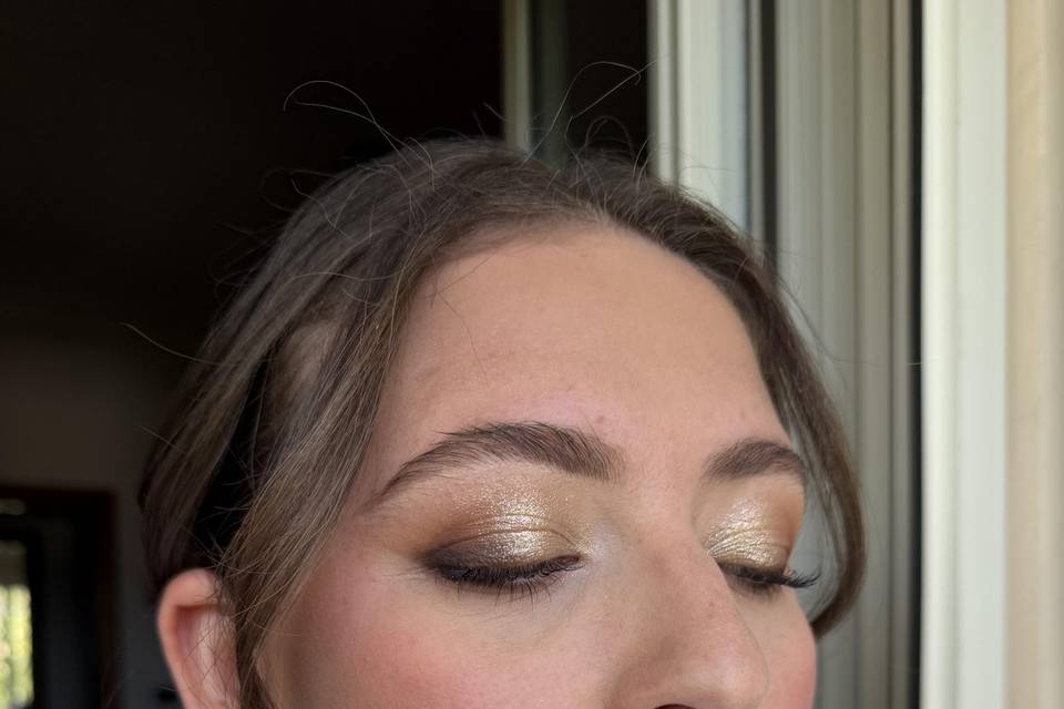 Make-up sposa glam
