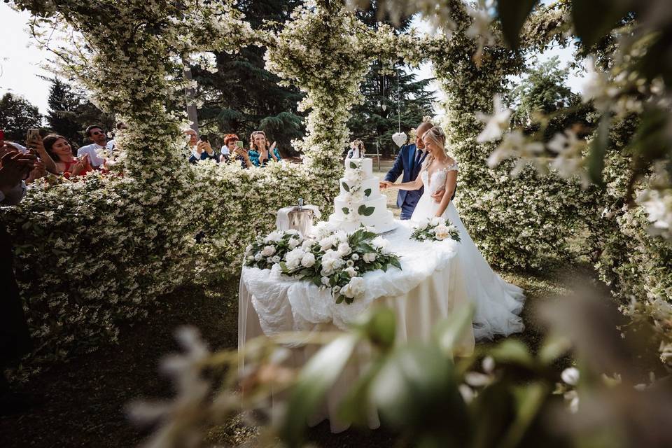 Matrimonio in villa Mattioli