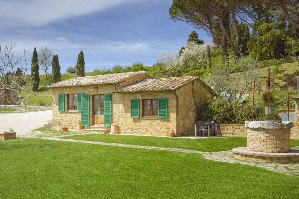 Villa con giardino