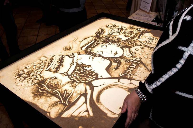 Lidia Angelo - Sand Animation Art