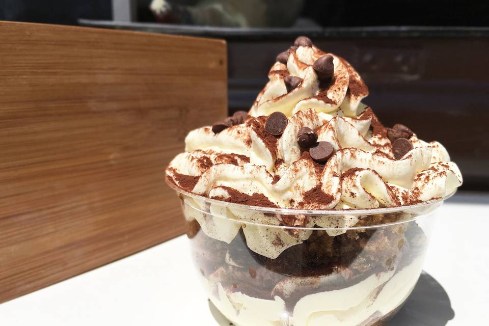Catering tiramisù in diretta