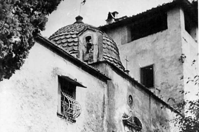 Cappella prima del restauro