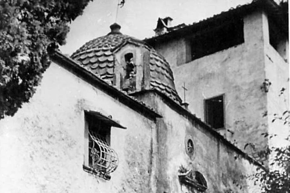 Cappella prima del restauro