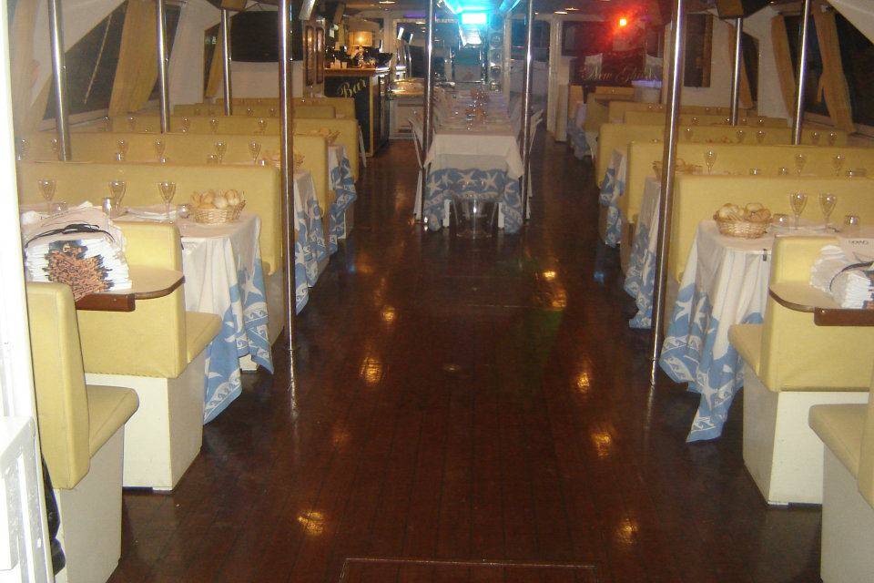 Evento di gala a bordo