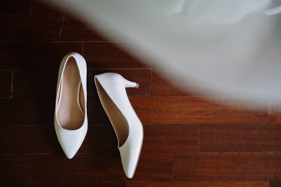 Scarpe della sposa