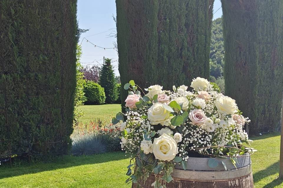 Allestimento villa baiana