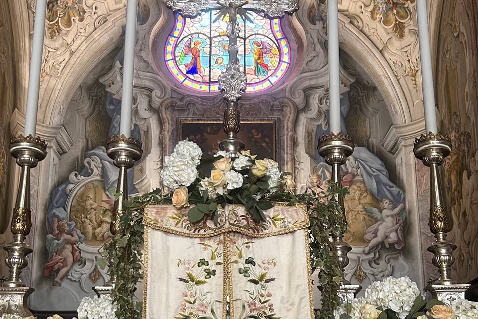 Allestimento chiesa