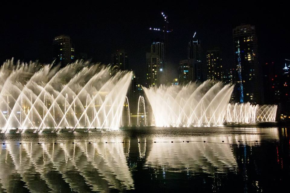 Le Fontane Danzanti, Dubai