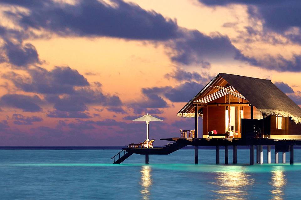Maldives sunset