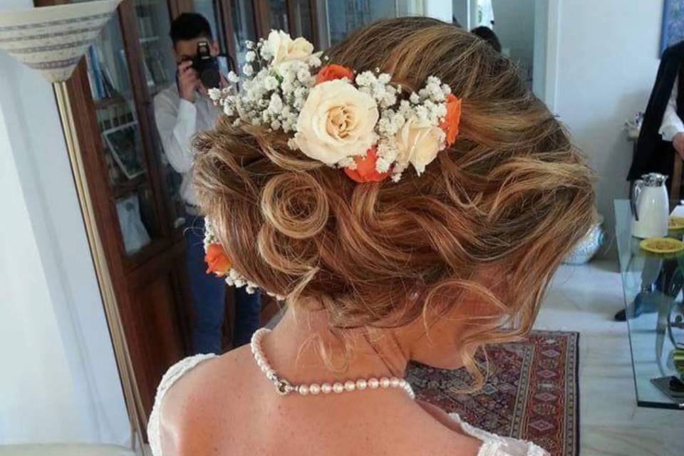 Bridal hair