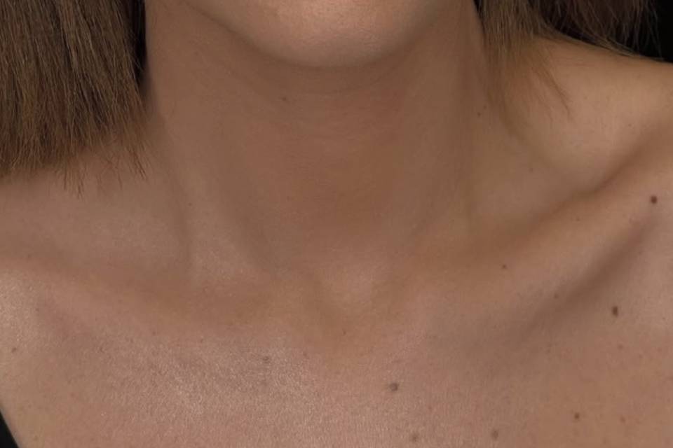 Trucco opaco in toni rosa cipr