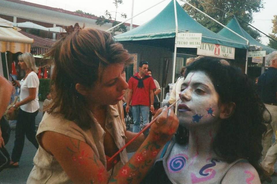 Fiera bodypainting