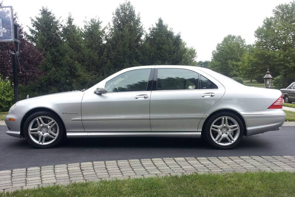 Mercedes classe S grigio