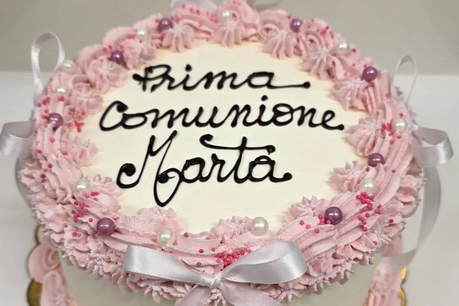 Prima comunione lambeth cake