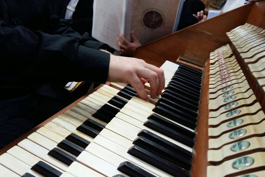 Organista (particolare)