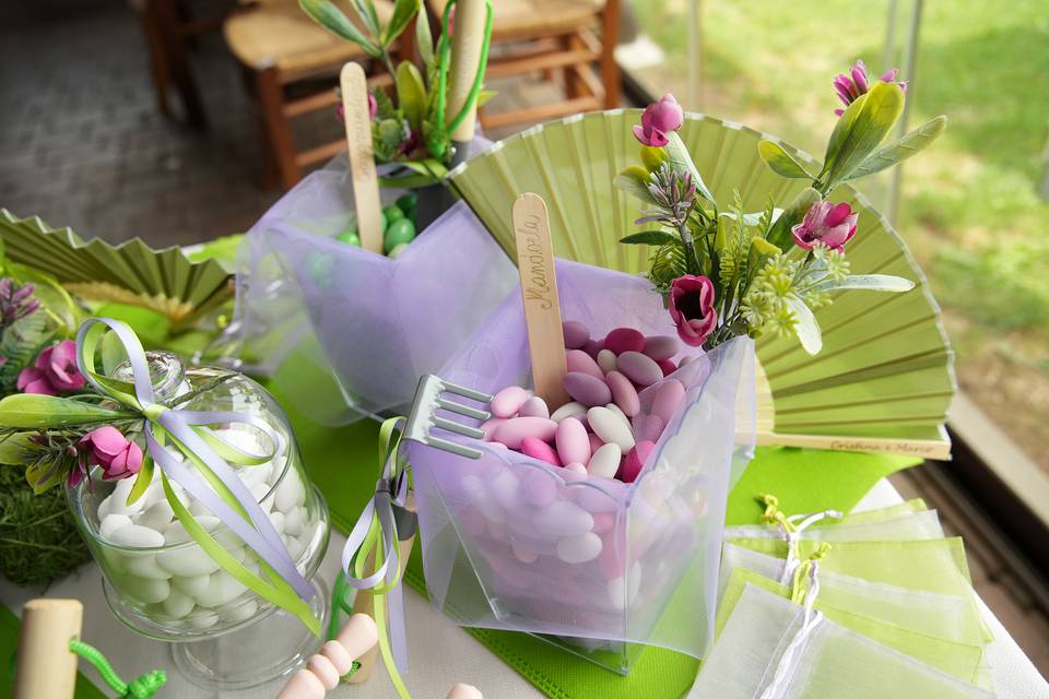 Dettagli confettata