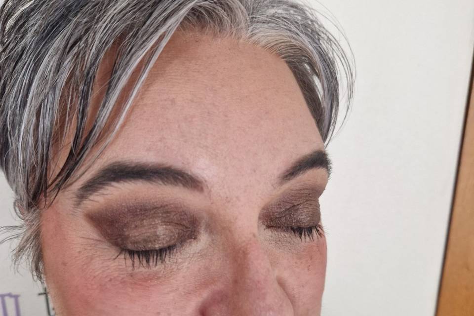 Trucco smokey eye