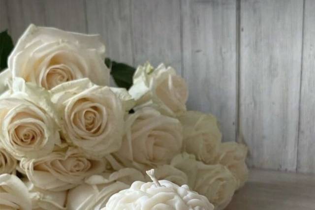 Candele Sfere Di Rose