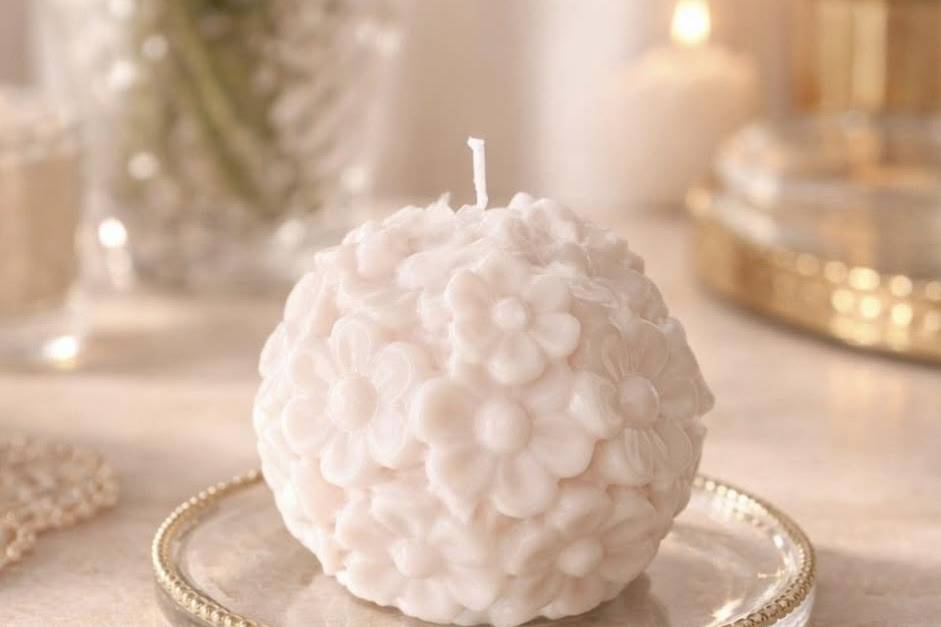 Candela Sfera Margherite