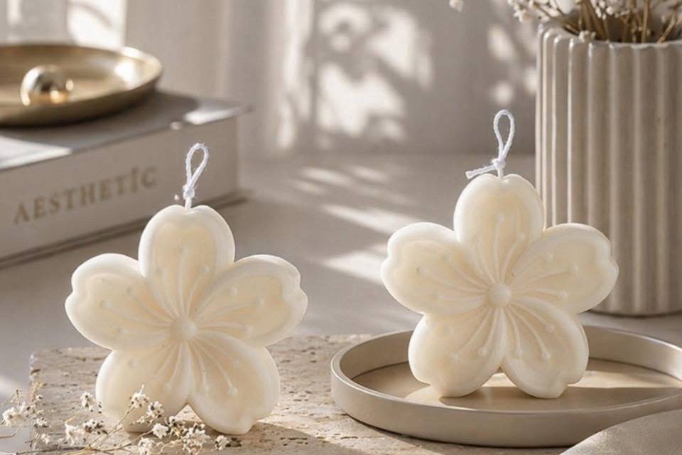 Candele Fiori 3