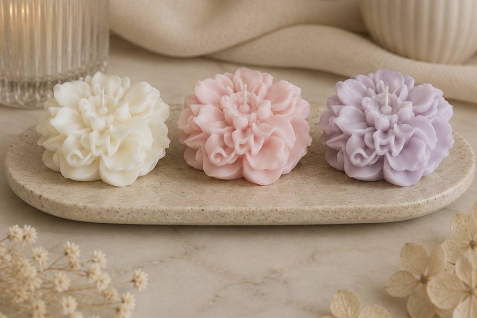 Candele Fiori 4