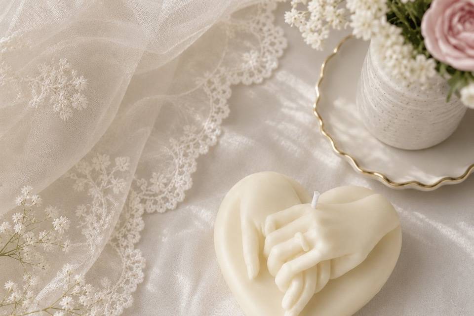 Segnaposto Cuore Con Mani