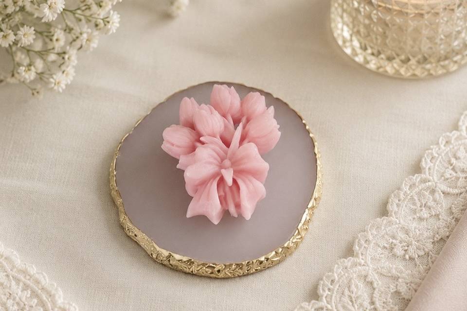 Segnaposto Con Tulipani