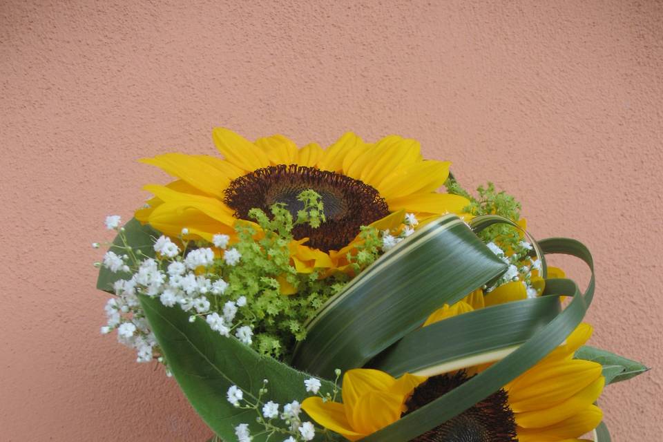 Bouquet di girasoli