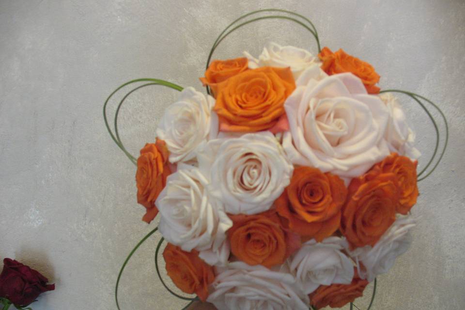 Bouquet in arancione