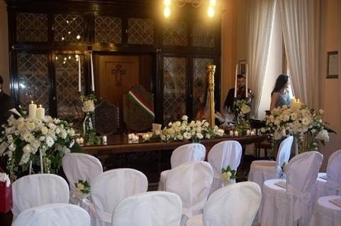 Allestimento per matrimonio