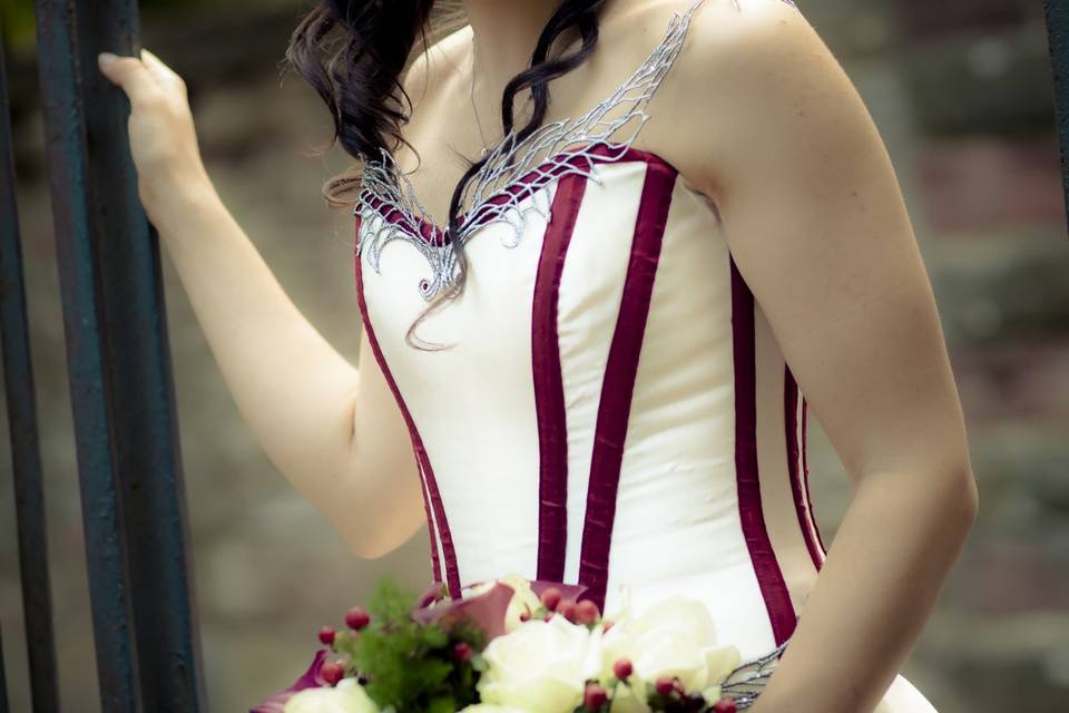 La sposa - Feather's dress