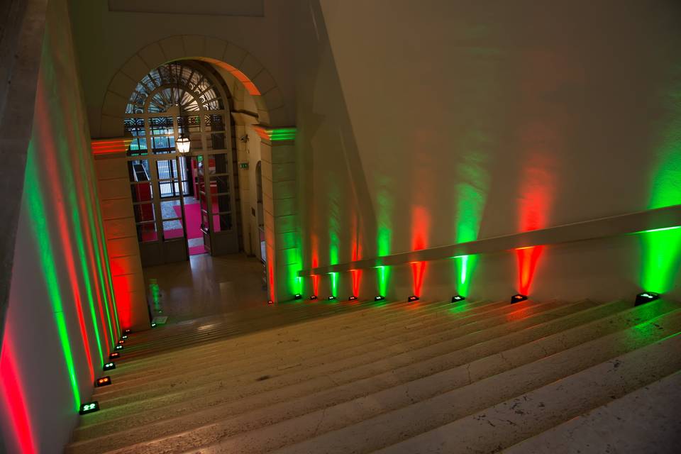 Illuminazione scala