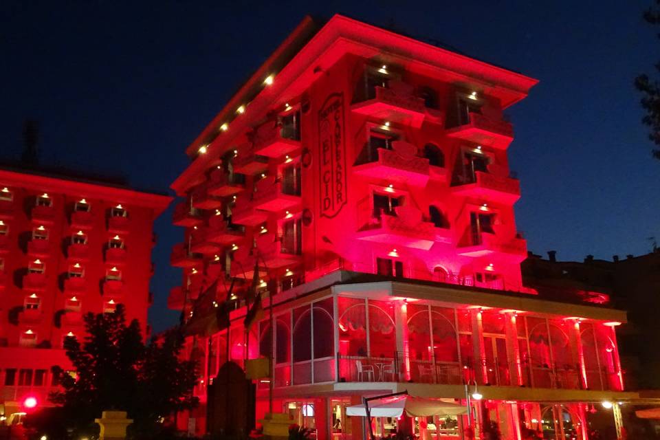 Illuminazione hotel