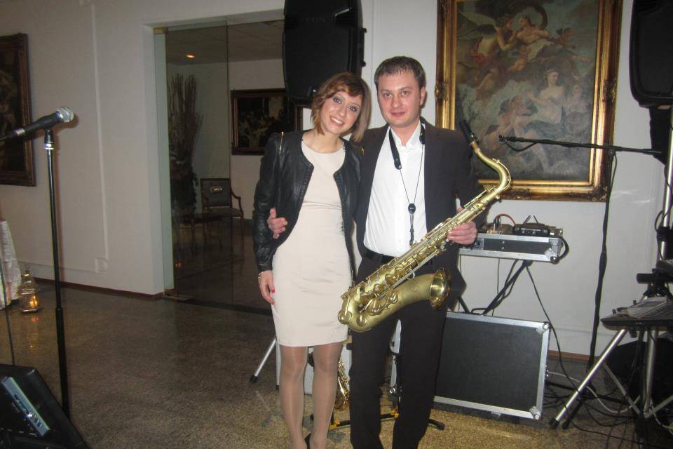 Sax e voce