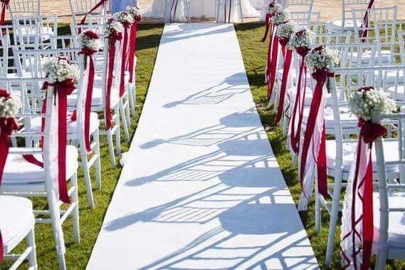 Gazebo Shabby e Sedia Chiavari