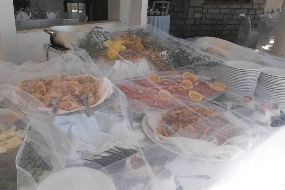 Buffet di benvenuto