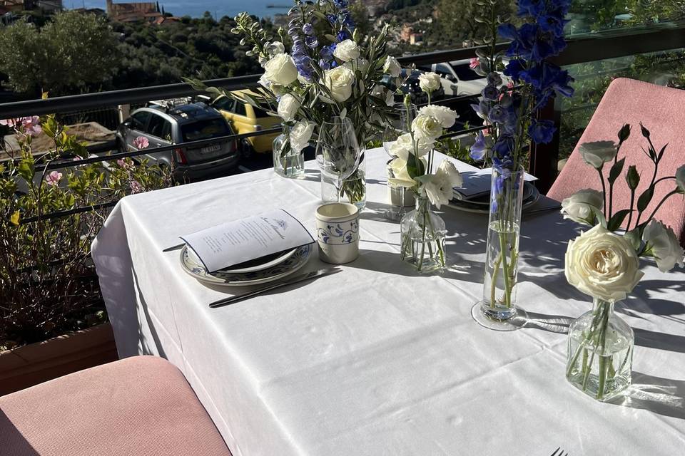 Allestimento tavolo
