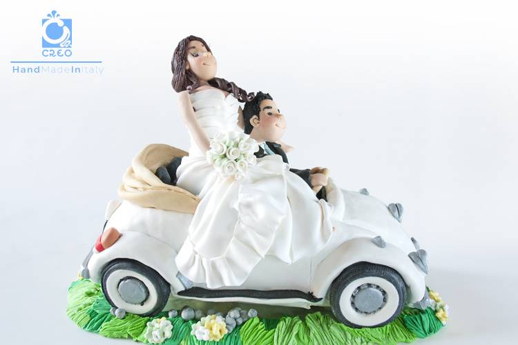 Wedding Cake Topper Divertente