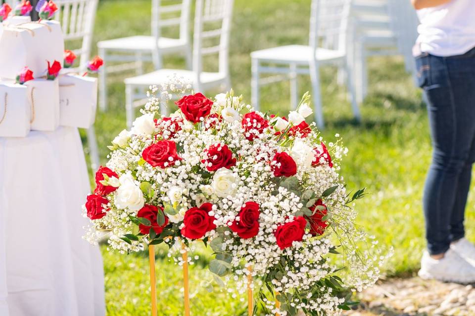 Piedistallo fiori