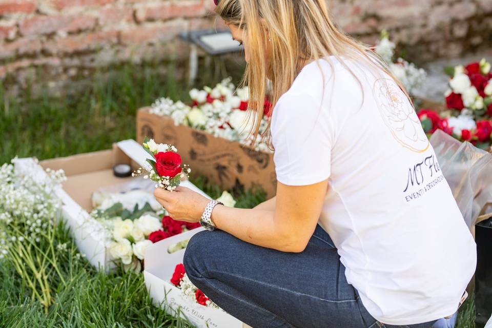 Preparazione fiori
