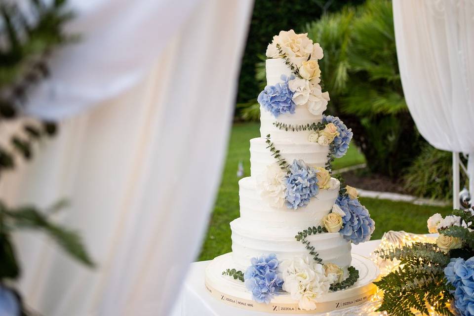 Torta con fiori - Fossalta