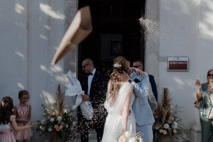 Uscita sposi