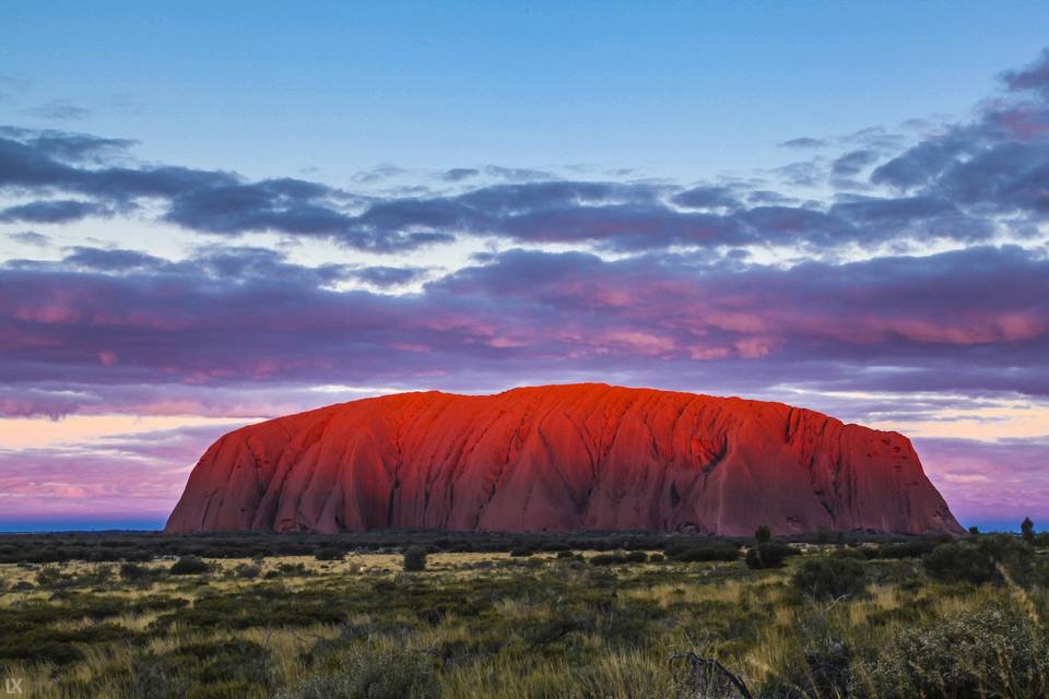 Uluru red centre