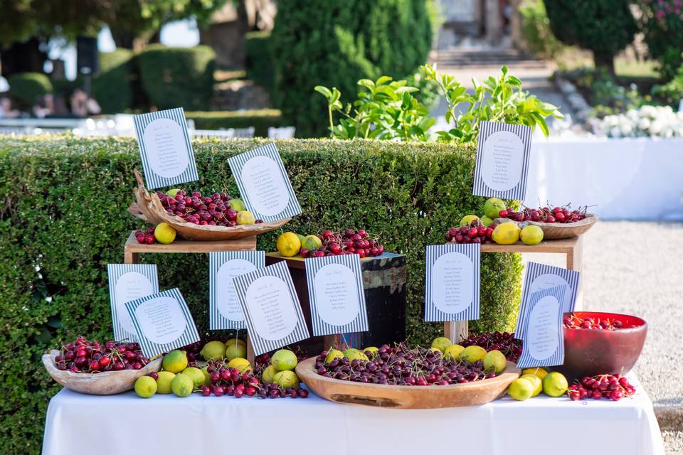 cornici decorazioni buffet