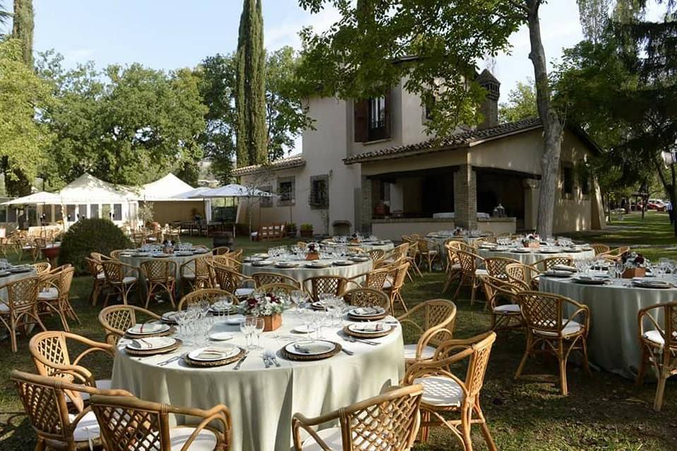 Cena nel parco