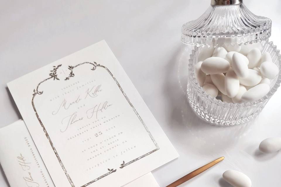 Wedding stationery