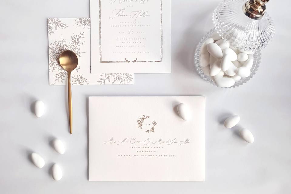 Wedding stationery