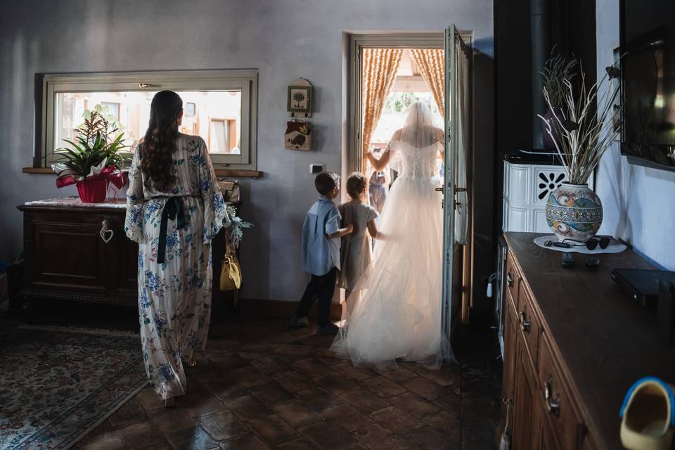 Preparazione sposa
