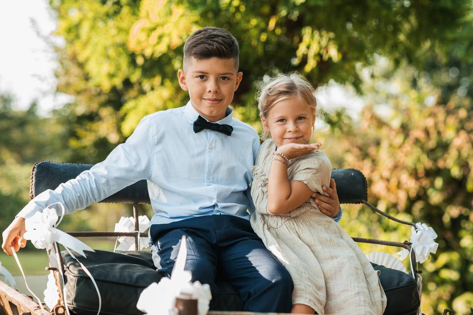 Shooting figli sposi